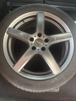 DEZENT 5X105 17" s pneumatikami - 9