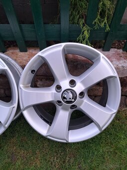 Hliníkové disky 5x112 R16 / škoda,seat,VW,audi... - 9