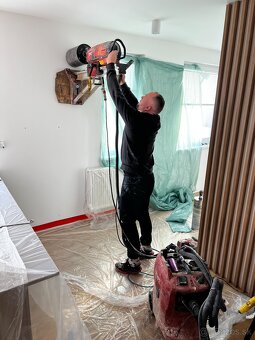 Jadrové vrtanie ,predaj a montáž lokalnych rekuperacii KE - 9