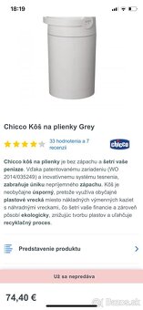 Kôš na plienky chicco - 9