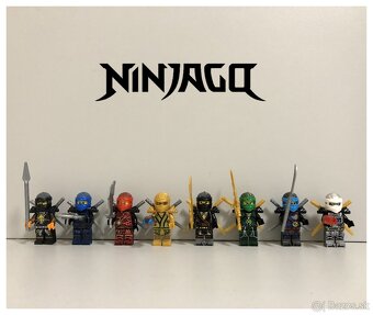 Figurky Ninjago - motorky (8ks) typ lego - nove, nehrane - 9