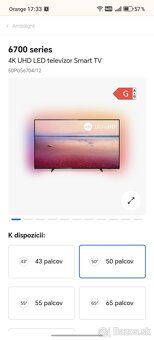 SMART TV Philips 4K UHD LED 50palec - 9
