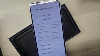 Samsung Galaxy S23 fialový 256GB - top stav, záruka - 9