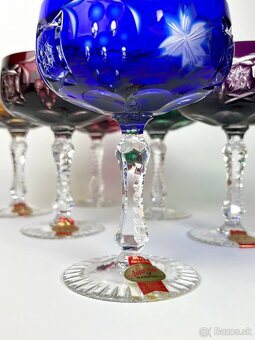 Krištáľové poháre kremánky Anna Hutte Traube - 9