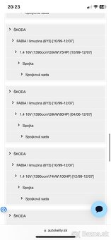 Luk spojková sada - 9