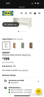 Písací stolik +kniznica - 9