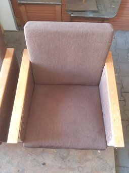 Kreslá RETRO rôzne, zelené, hnedé, modré, červené - 9