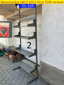 Extra silné poctivé železné police a regále - 9