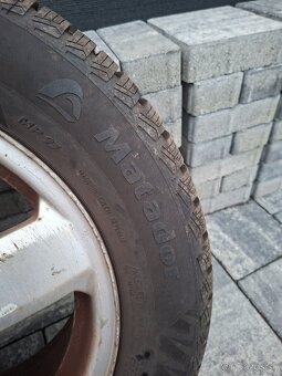 hlinikove disky R15 + nove zimne pneumatiky 195/65 - 9