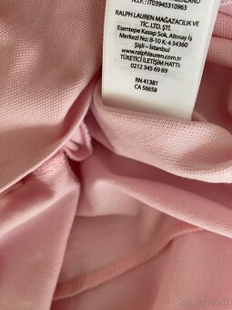 Polo Ralph Lauren dievčenské šaty bavlna 7rokov - 9