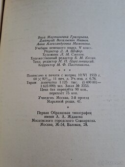 1959, Učebnice německého jazyka, Grigorijevová - 9