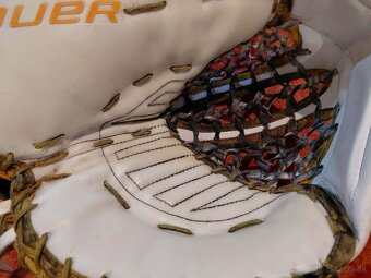 Brankárska lapačka Bauer Supreme MACH, custom, klas.g., sr. - 9