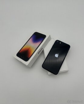 iPhone SE 2022 64GB Midnight (100% Batéria) + ZÁRUKA - 9