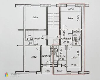 REZERVOVANÉ - Dvojizbový byt,Žiar nad Hronom, Hviezdoslavova - 9