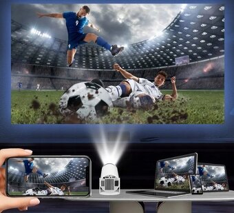 Digitálny projektor 4K Android 11 Wi-Fi bluetooth 200 ANSI s - 9