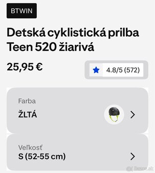 Detská prilba na cyklistiku/korčule - 9