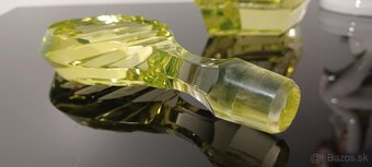 Krásny veľký Art deco Flakón s vysokým obsahom uránu, - 9