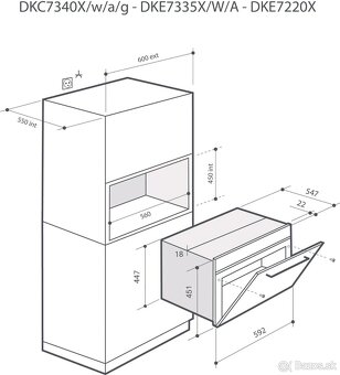 set De Dietrich DOR7586A + De Dietrich DKE7335A - 9