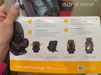 Autosedacka Joie 0-36kg s Isofixom - 9