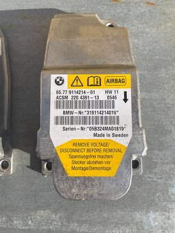 BMW E60 E61 5er Riadiace jednotky a moduly - 9