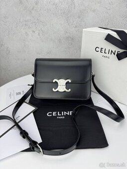 Elegantná dámska kabelka v štýle Black Silver - 9