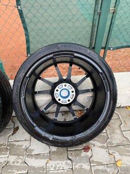 DOTZ KENDO DARK 8J x 18 ET35.  5x112 57,1mm VW komplet sada - 9