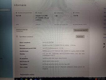 Lenovo ThinkPad T440p - i7-4700MQ, 16GB RAM, SSD+HDD - 9