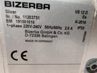 Automatický nárezový stroj bizerba VS 12 D po repase - 9