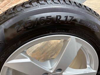 ZIMNÁ SADA 5x112 R17 + ZIMNÉ PNEU MICHELIN 215/65 R17 - 9