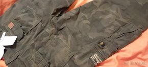 Nohavice značky Alpha industries jet pant camo-veľkosť XL - 9