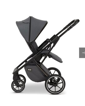 Moon PIU black Chrome - Anthrazit - 9