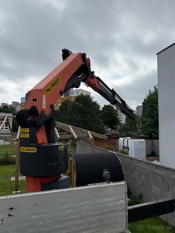 Autodoprava s hydraulickou rukou - dosah 25m - 9