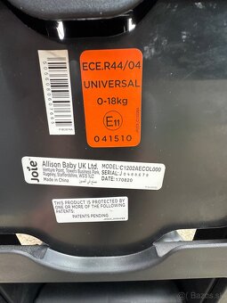 JOIE steadi čierna detska autosedačka - 9