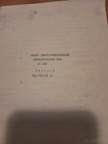 Predám multimeter ЭК4302, rok výroby 1993 - 9