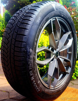 alu R19 5x112, senzory, zimné pneu 235/55, Mercedes GLC - 9