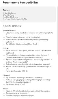Logitech Pebble 2 M350s – biela, málo používaná - 9