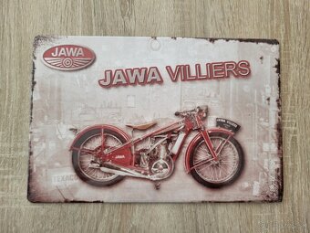Retro plechové cedule JAWA - 9