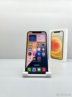 iPhone 12 WHITE TOP STAV NOVÁ BATÉRIA 100% - 9