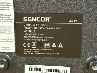 Sencor SLE 3227TCS HD 82cm - 9