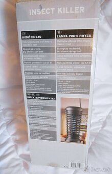 Elektrická pasca na komáre, lapač hmyzu - 9