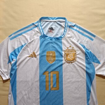 Lionel Messi #10 futbalový dres Argentína 2022 M - 9