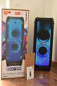 jbl 1000 partybox - jbl pro sound - integrovany subwoofer - 9
