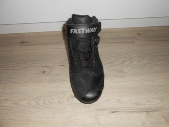 Predam v super stave kozene moto topanky znacky FASTWAY - 9