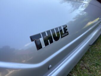 Strešný box Thule motion XL+strešný nosič thule wingbar 959 - 9