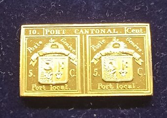 Strieborné známky Helvetia - 9