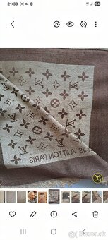 Obrovsky sal , satka, pled Louis vuitton - 9