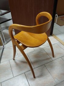 Vzácna dizajnová stolička - A. Sibau, Made in Italy - 9