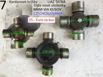 Original Československé súčiastky na PV3S LIAZ TATRA AVIA - 9
