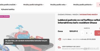 Labkova patrola PAW PATROL vo filme loď - 9