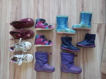 Balík dievčatko 86-104, topanky. Aj nove nieco. - 9